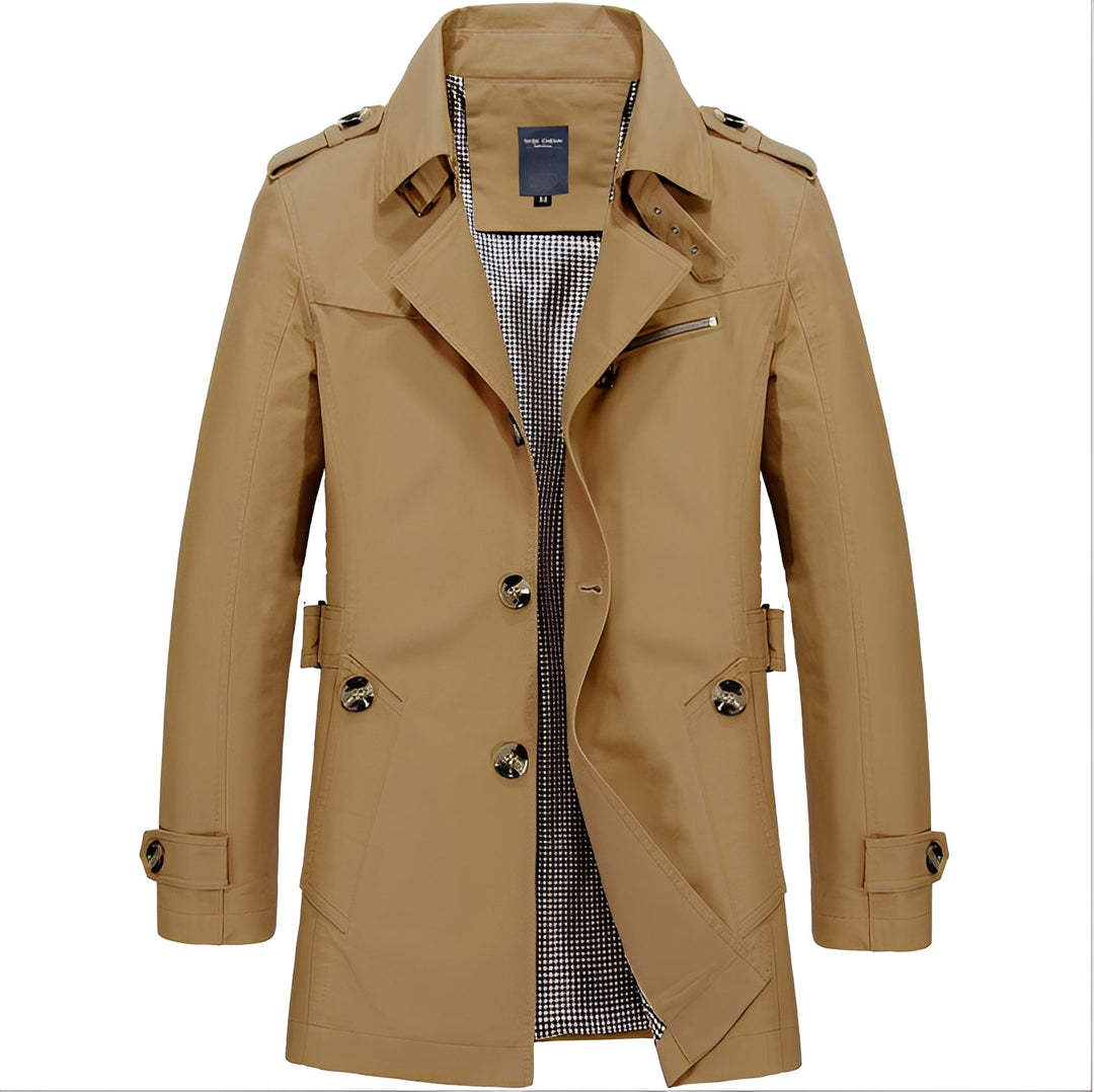 Umberto™ | Elegante giacca a vento trenchcoat per uomini