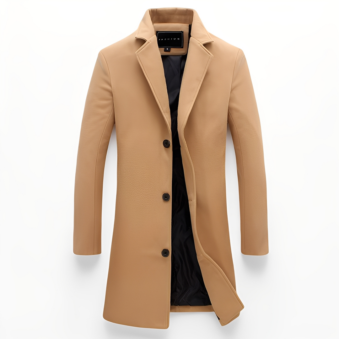 Valerio™ | Elegante formale cappotto di lana per uomini