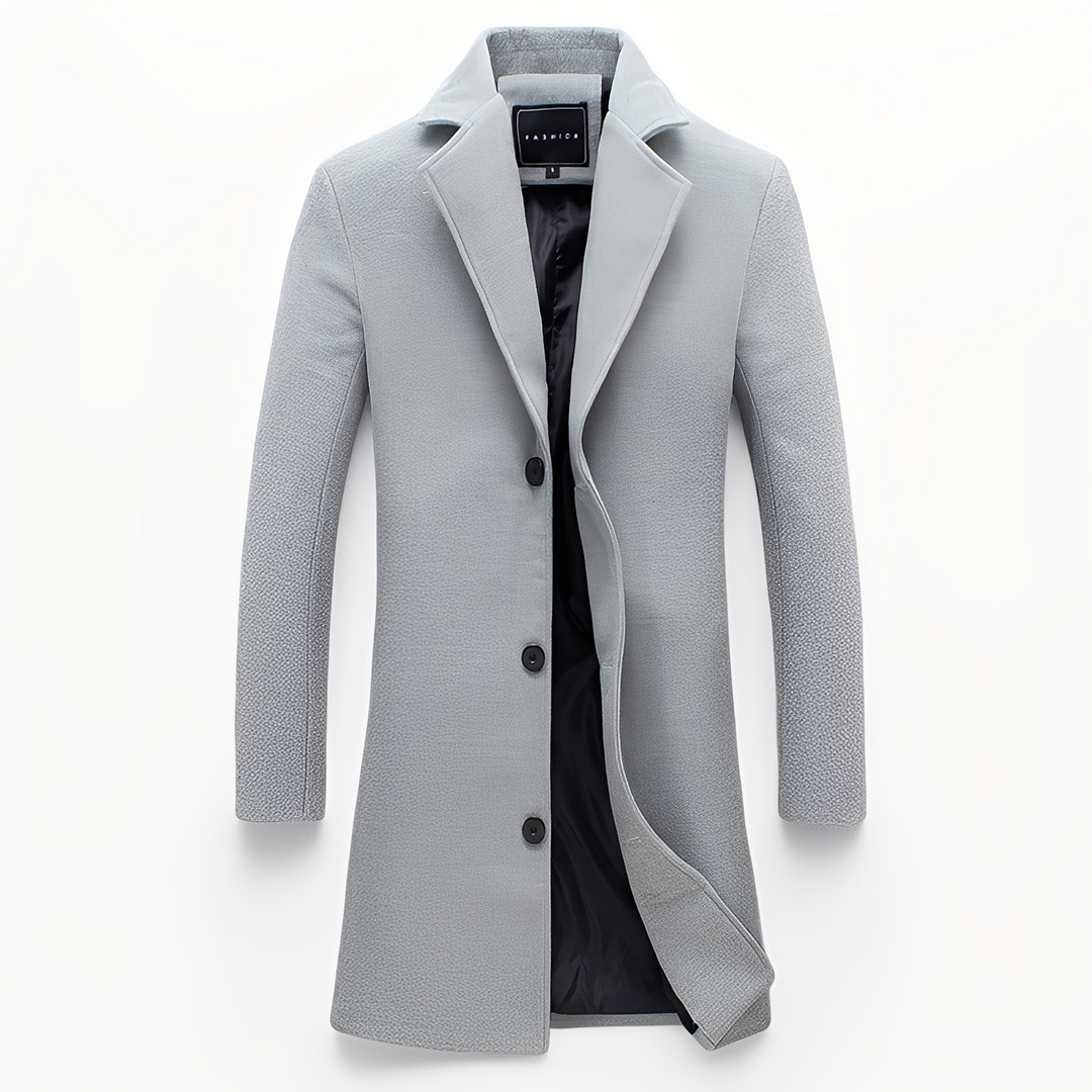 Valerio™ | Elegante formale cappotto di lana per uomini