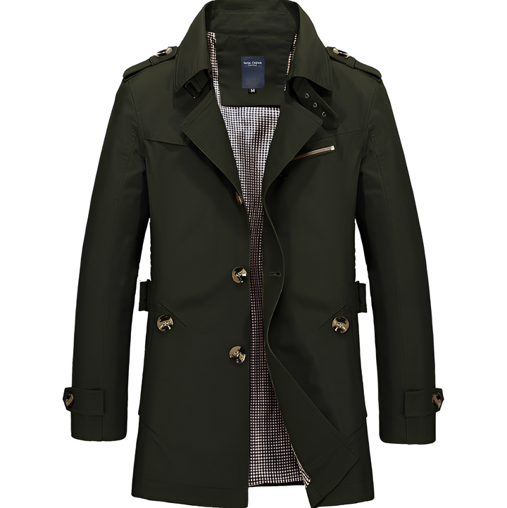 Umberto™ | Elegante giacca a vento trenchcoat per uomini