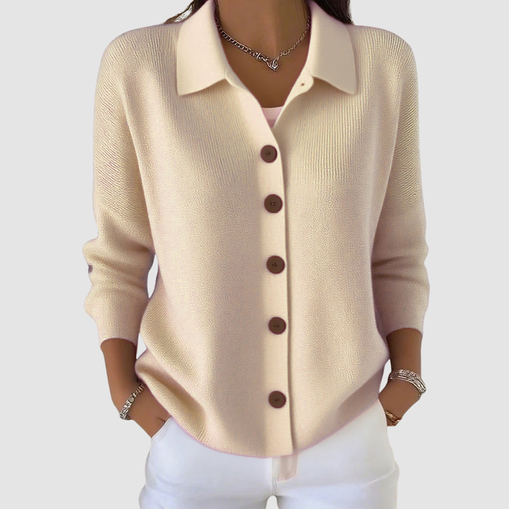 Elena | Cardigan in Maglia con Bottoni