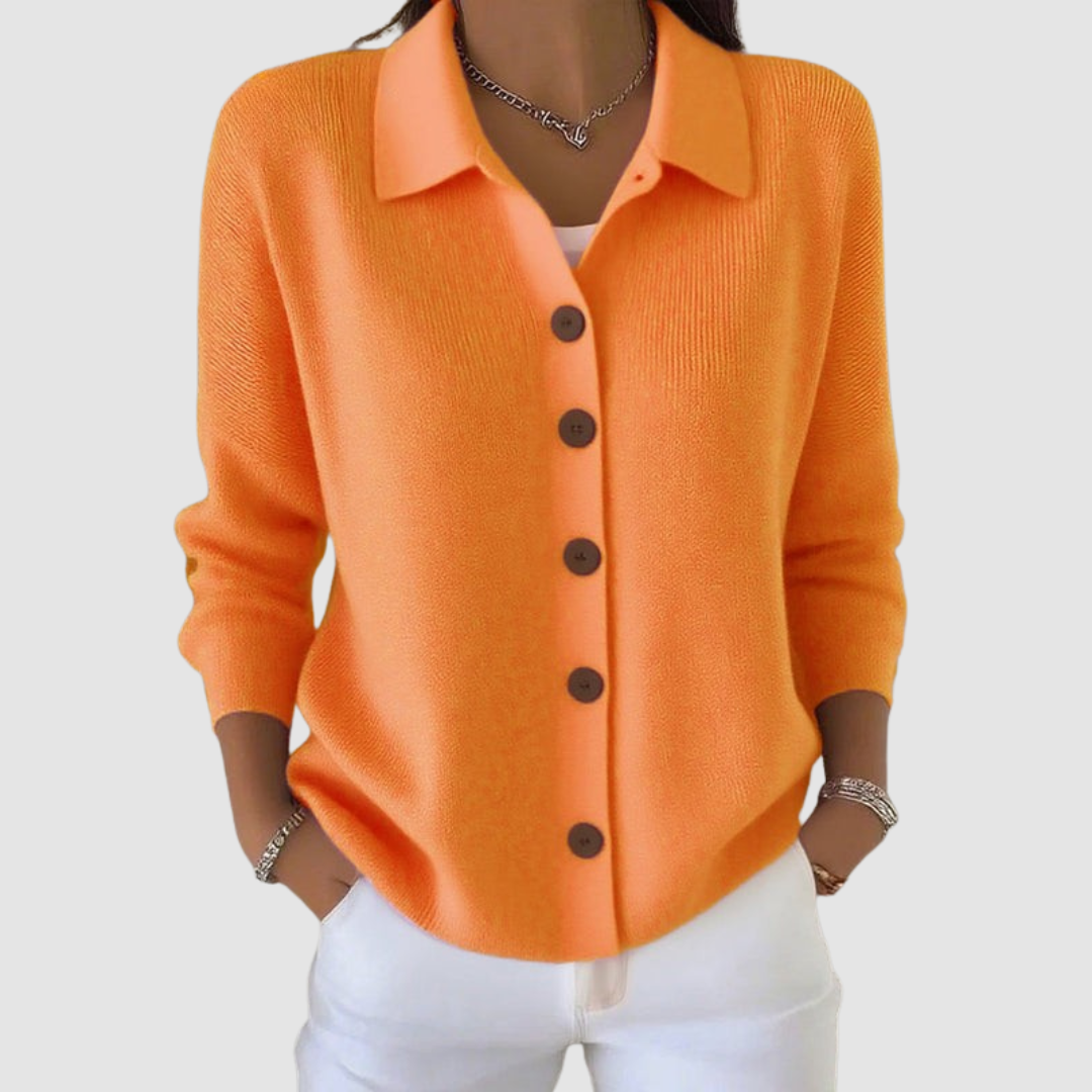 Elena | Cardigan in Maglia con Bottoni