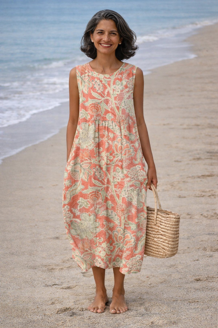Belén | Vestito Midi Floreale