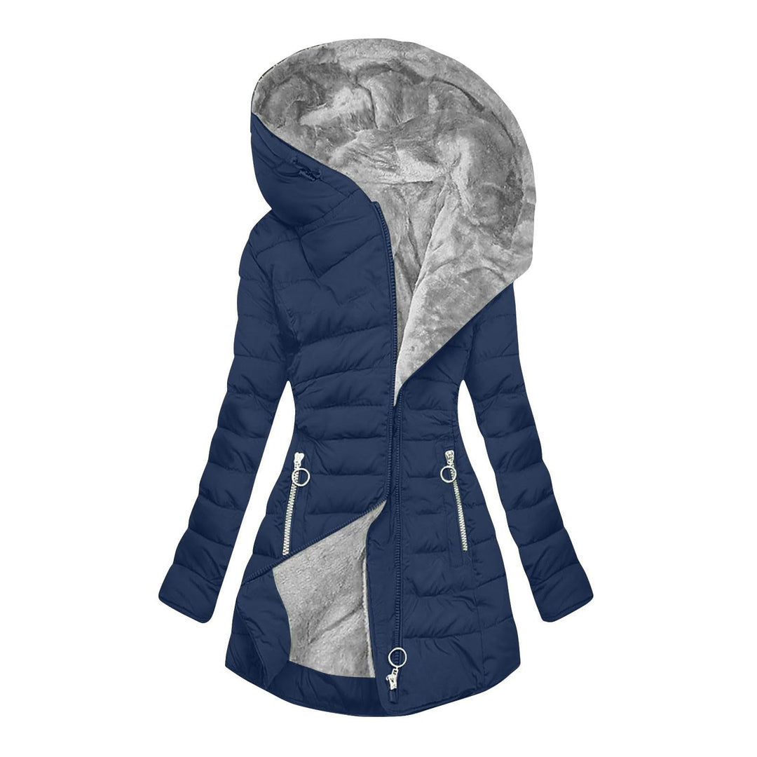 Chiara – Giacca in Piuma Invernale con Cappuccio